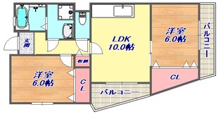 ガーネット森北町の物件間取画像